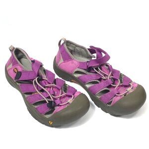 Women KEEN Sandals Newport Waterproof Hiking Water Shoes Size 5 Purple